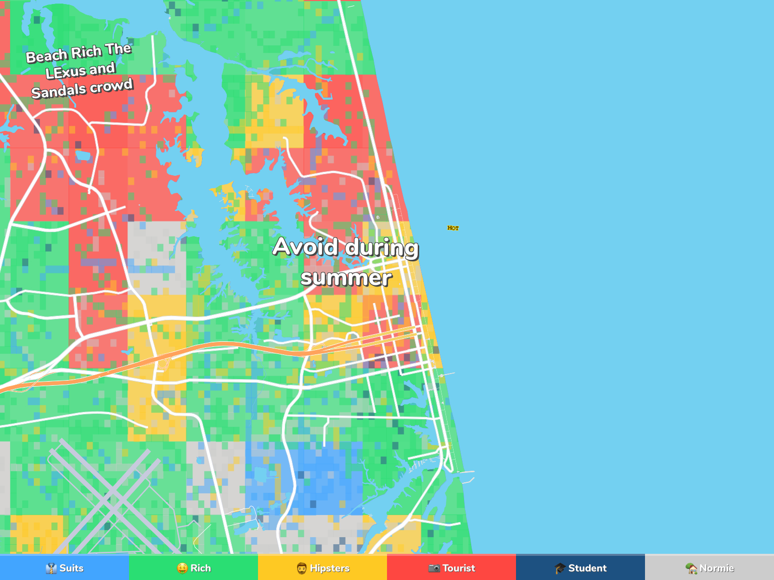 Virginia Beach Neighborhood Map with regard to Map of Virginia Beach Neighborhoods