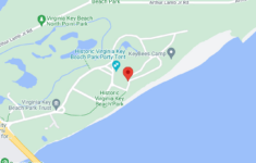 Virginia Key Beach Park in Virginia Key Beach Park Map