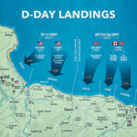 Visiting The Five Normandy D Day Beaches   With D Day Maps Of Beaches