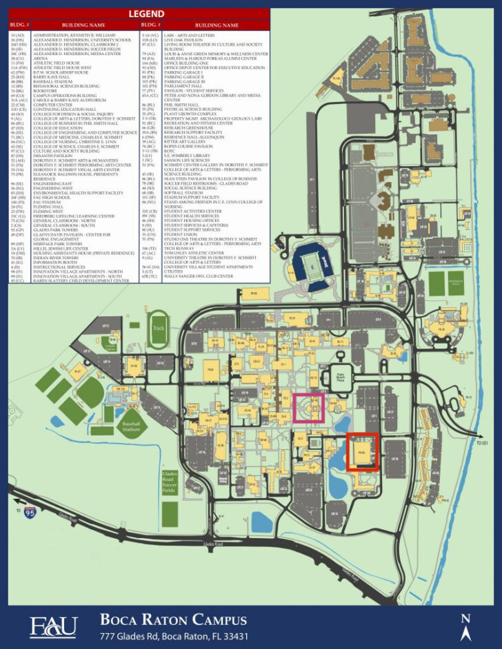 Palm Beach Atlantic University Campus Map Palm Beach Atlantic University Campus Map