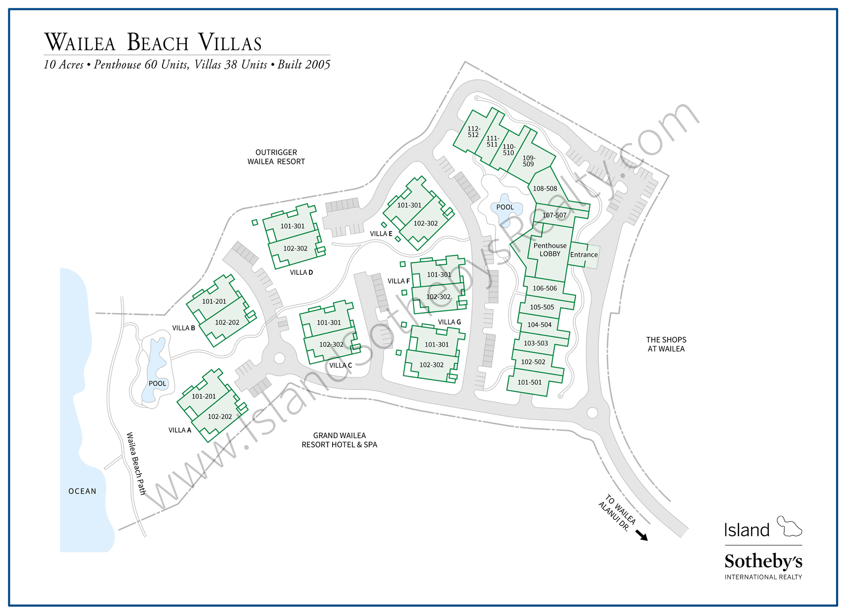 Wailea Beach Villas | Wailea Real Estate intended for Wailea Beach Villas Resort Map