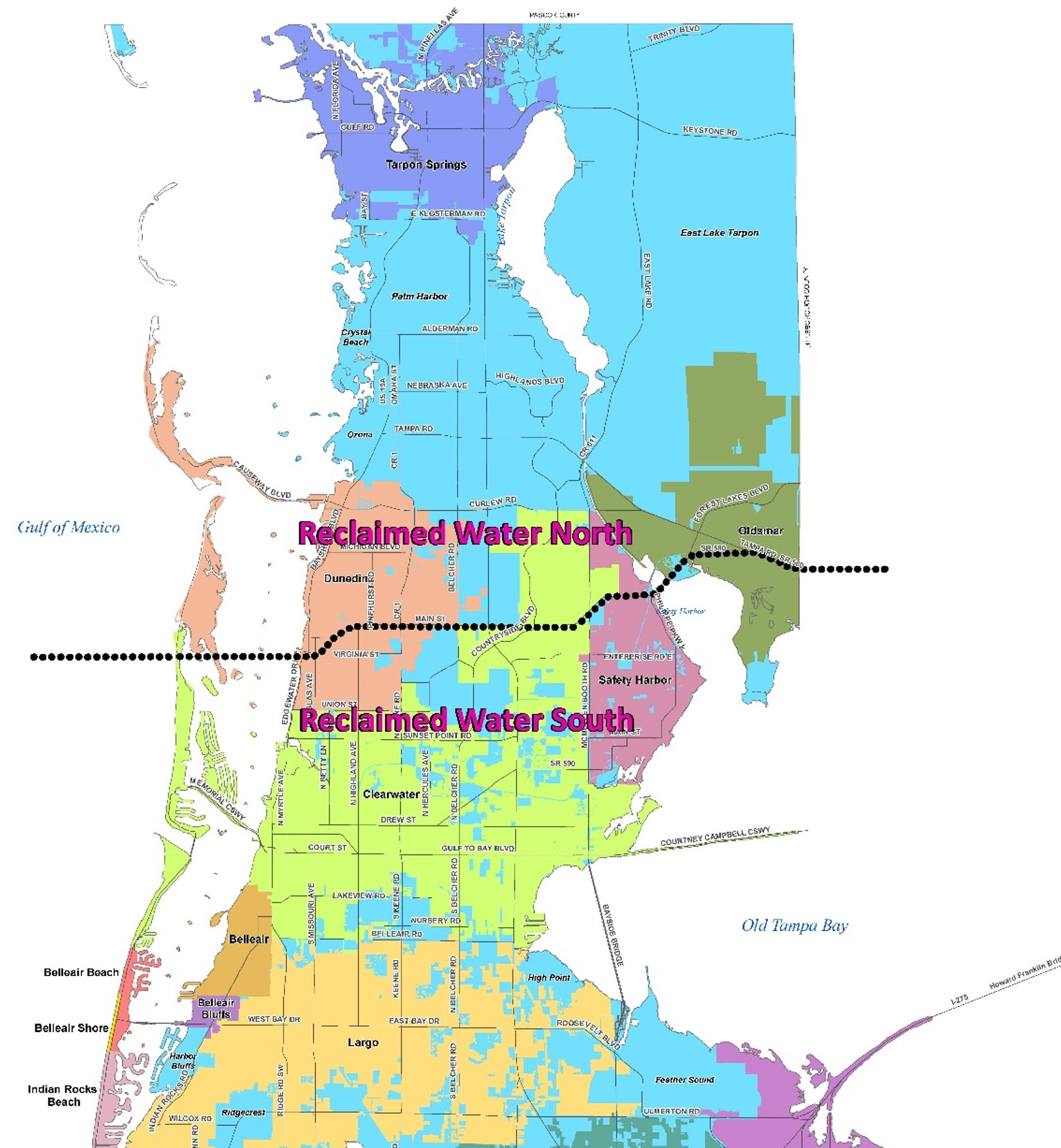 Watering Schedule And Rules - Pinellas County with regard to St Pete Beach Water Quality Today Map