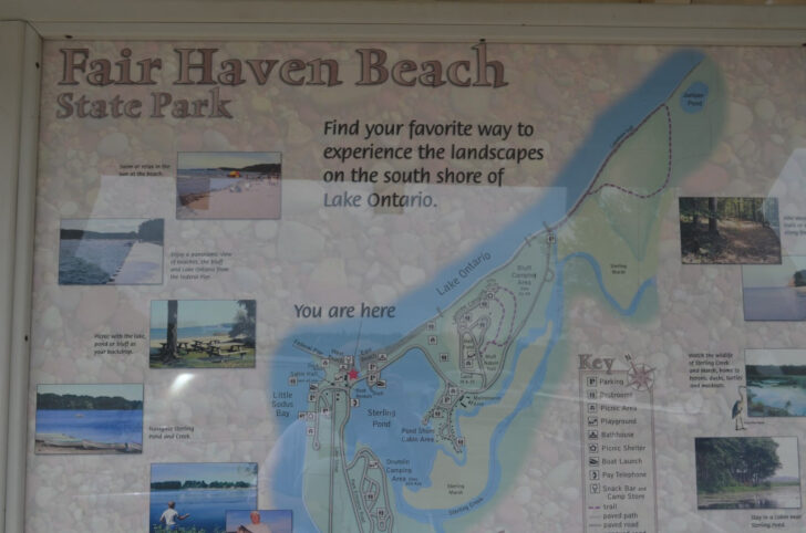Fair Haven Beach State Park Map