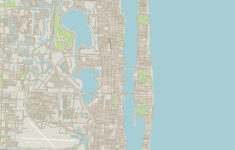 West Palm Beach Florida Us City Street Mapfrank Ramspott intended for West Palm Beach City Map