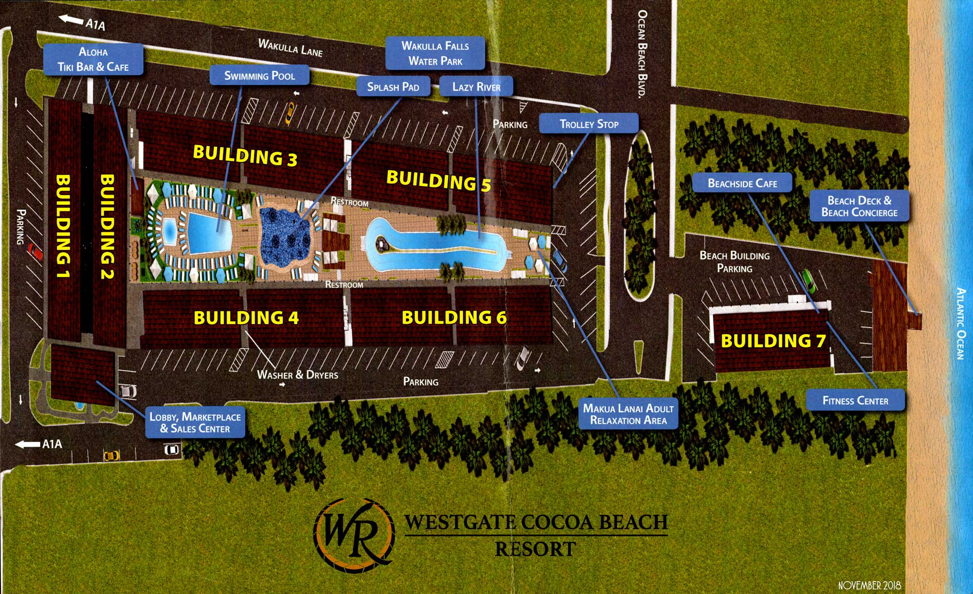 Westgate Cocoa Beach Resort Review (Port Canaveral) • The Disney regarding Map of Hotels in Cocoa Beach Florida