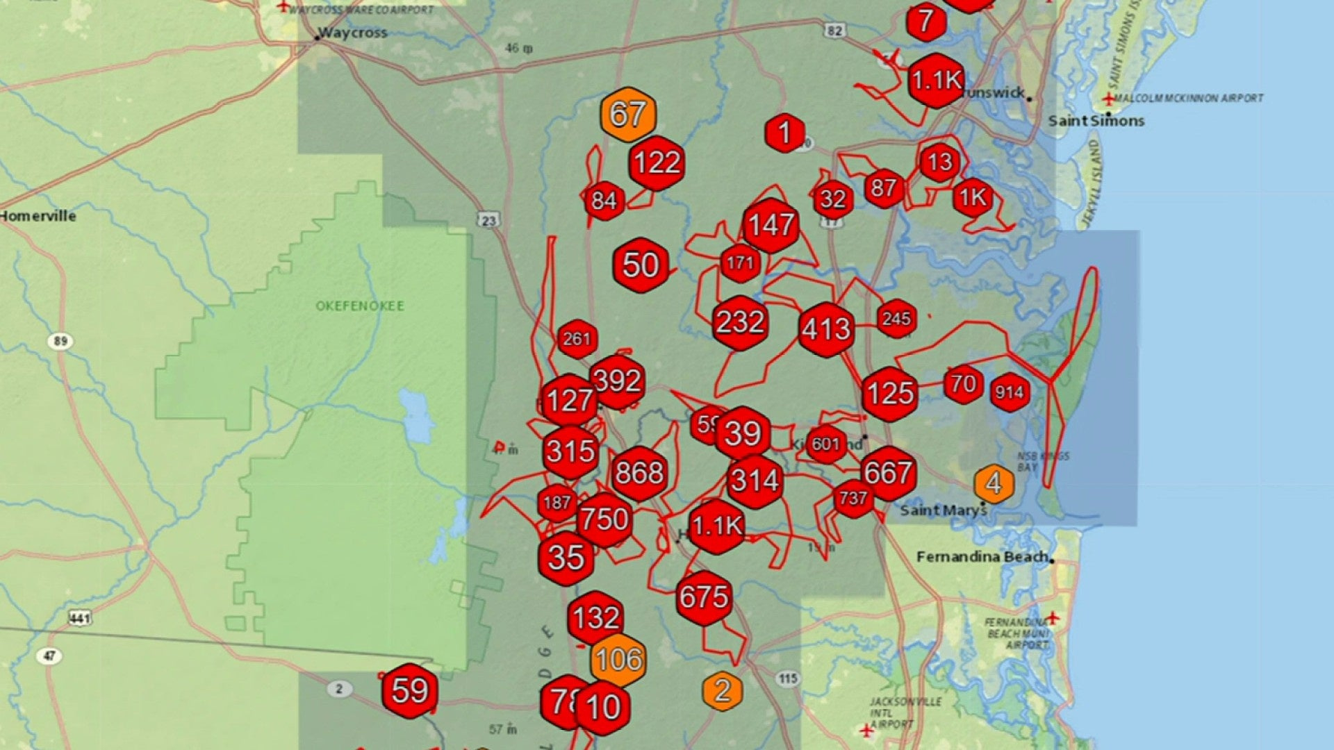 When Will Your Power Be Back On? with regard to New Smyrna Beach Power Outage Update Map