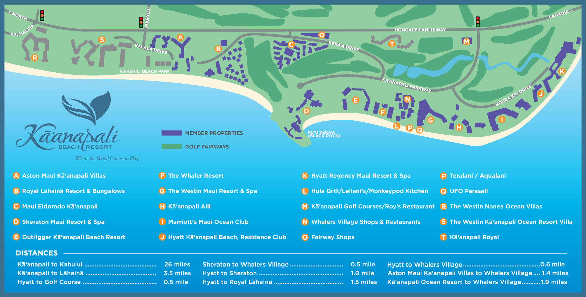 Where To Stay In Kaanapali, Maui | Beach Hotels, Resorts, Villas with regard to Map Of Kaanapali Beach Hotels