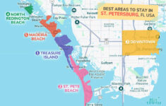 Where To Stay In St. Petersburg, Florida: 5 Top Areas (2024) with regard to St Pete Beach Hotel Map