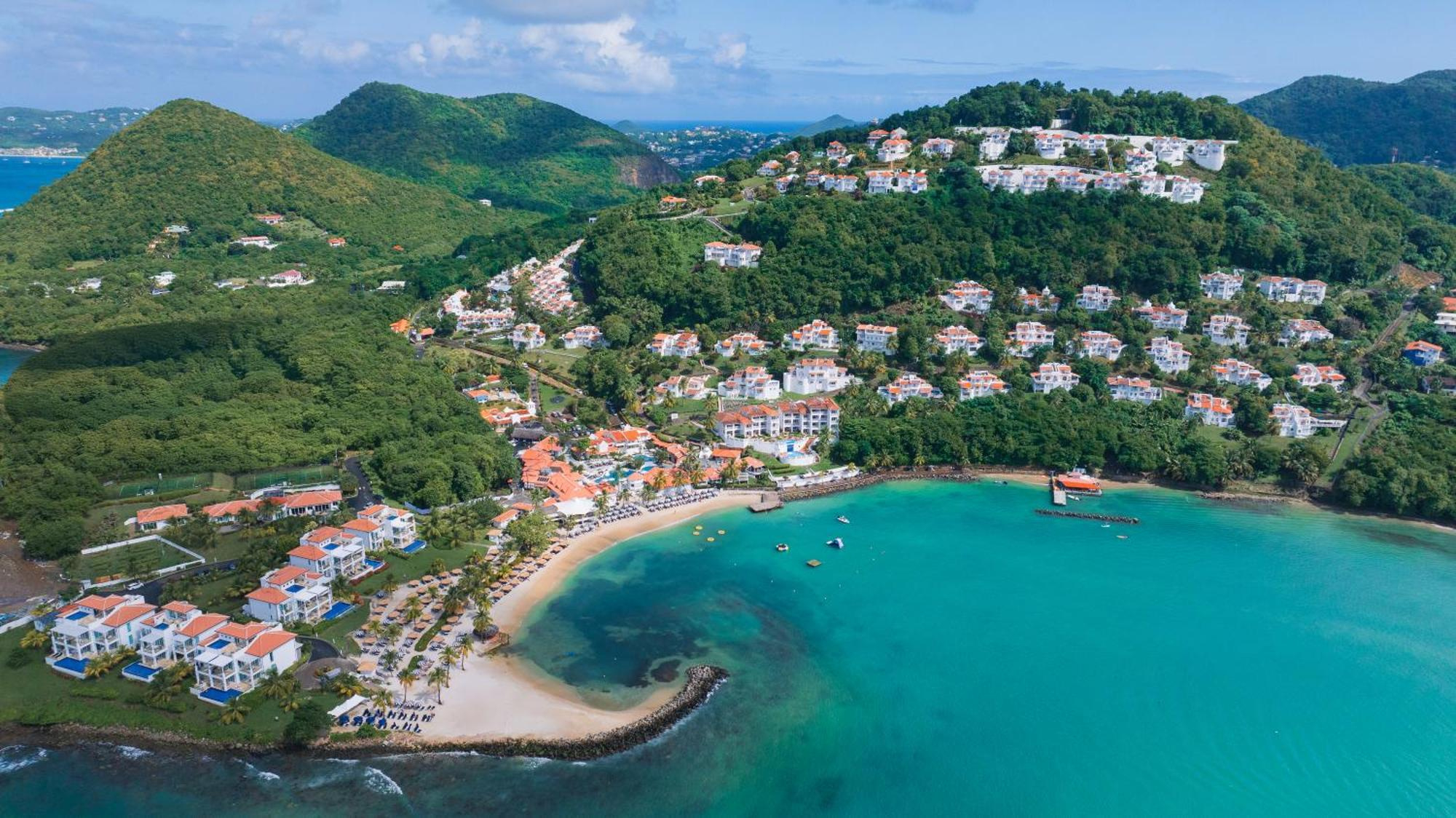Windjammer Landing Resort And Residences Gros Islet, Saint Lucia pertaining to Windjammer Landing Villa Beach Resort Map