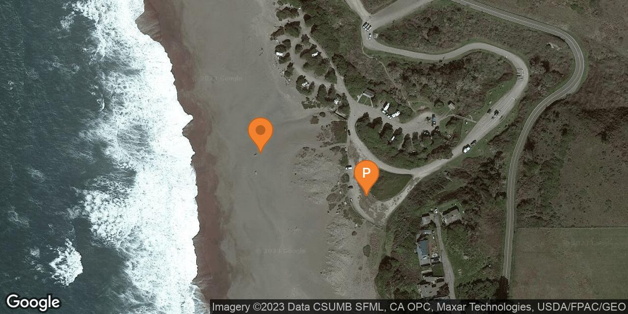 Wrights Beach In Bodega Bay, Ca - California Beaches regarding Wright Beach Campground Map