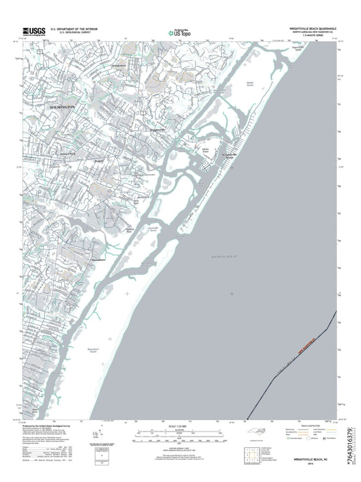 Map of Wrightsville Beach Nc