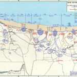 Ww2 Map Of Omaha Beach During D Day Within Omaha Beach On A Map