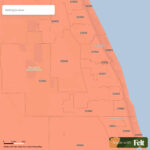 Zip Codes In Indian River County, Florida Intended For Map Of Vero Beach Zip Codes