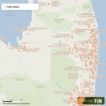 Zip Codes In Palm Beach County, Florida With Regard To Zip Code Map West Palm Beach Florida